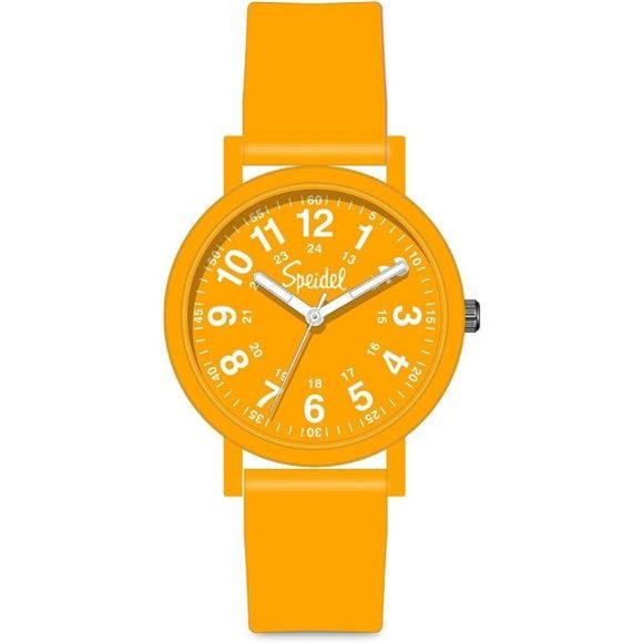 Color Pop Recyclable Plastic Watch with 18mm Recycled Silicone Strap - Picture 7 of 12